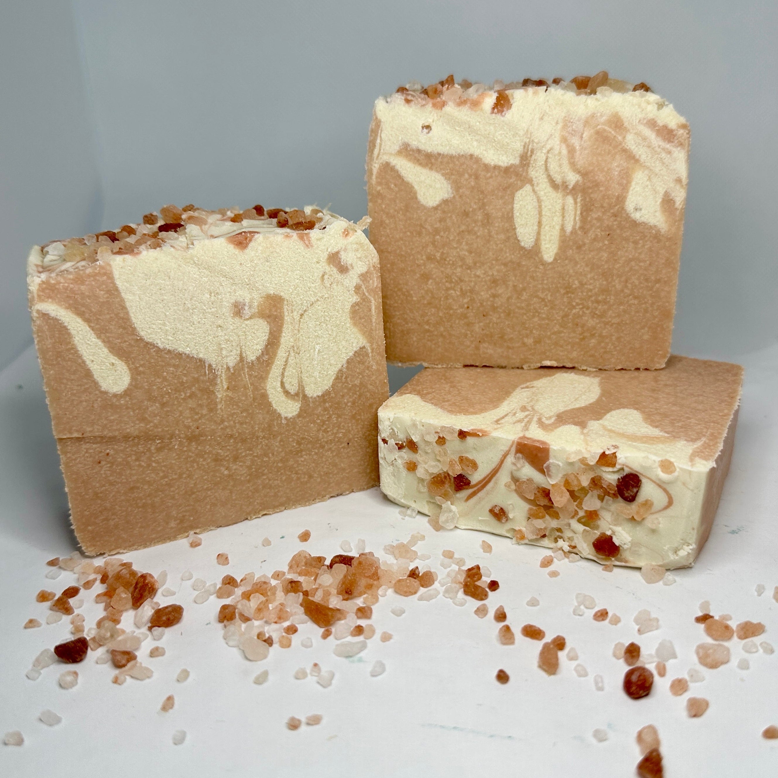 Pink Himalayan Salt Soap With Goat Milk Lavender And Rose - Rosetta Creative Boutique